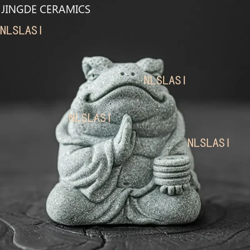 Aquarium Fish Goldfish - Creative Handmade Stone Tea Pet Decoration
