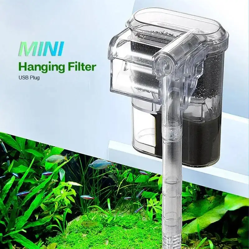 Aquarium Fish Images - Mini External Waterfall Fish Tank Filter