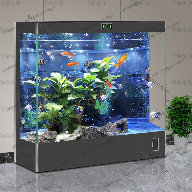 Aquarium Fish Low Maintenance - FG New Ultra White Glass Fish