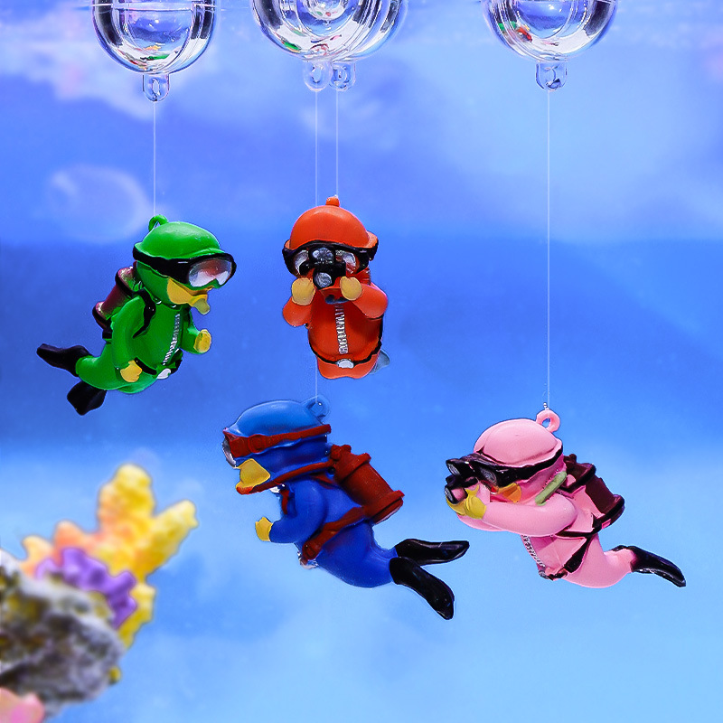 Fish Tank Diver Ornaments Land - Aquarium Fish Ball review and price
