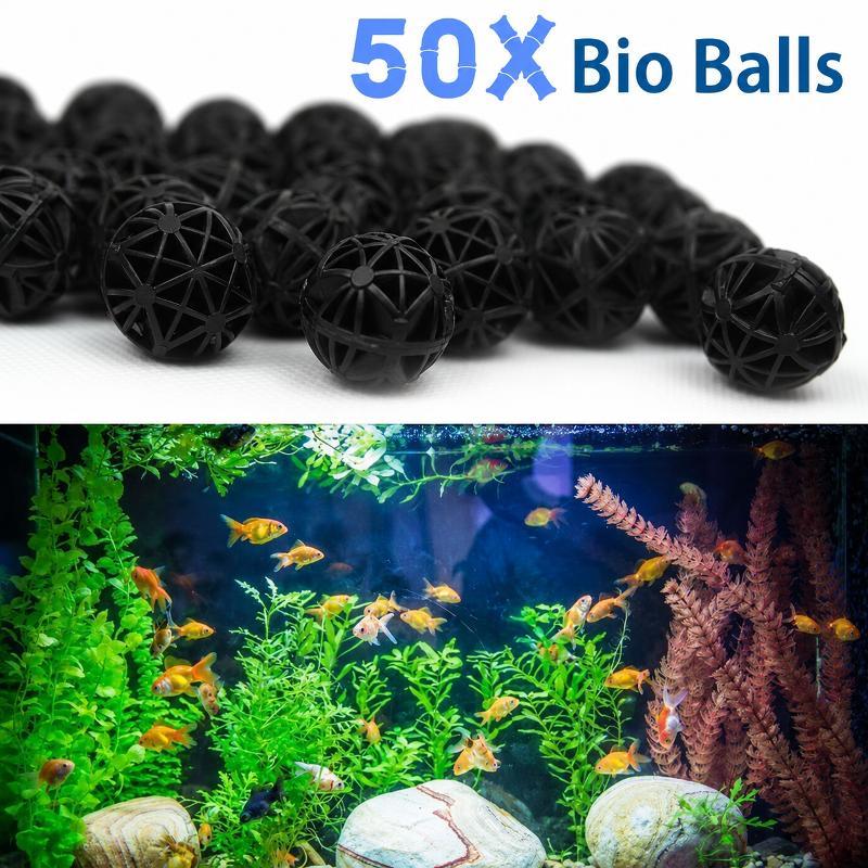 50Pcs 16mm Aquarium Bio Filter - Aquarium Fish Ball review and price