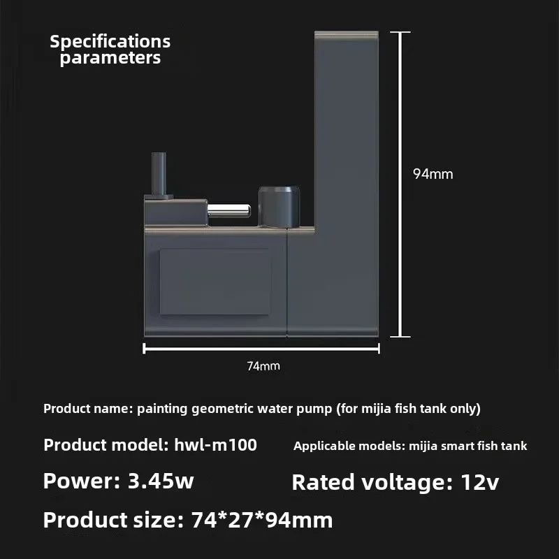 1pcs For Xiaomi Mijia smart aq - Aquarium Fish Images review and price