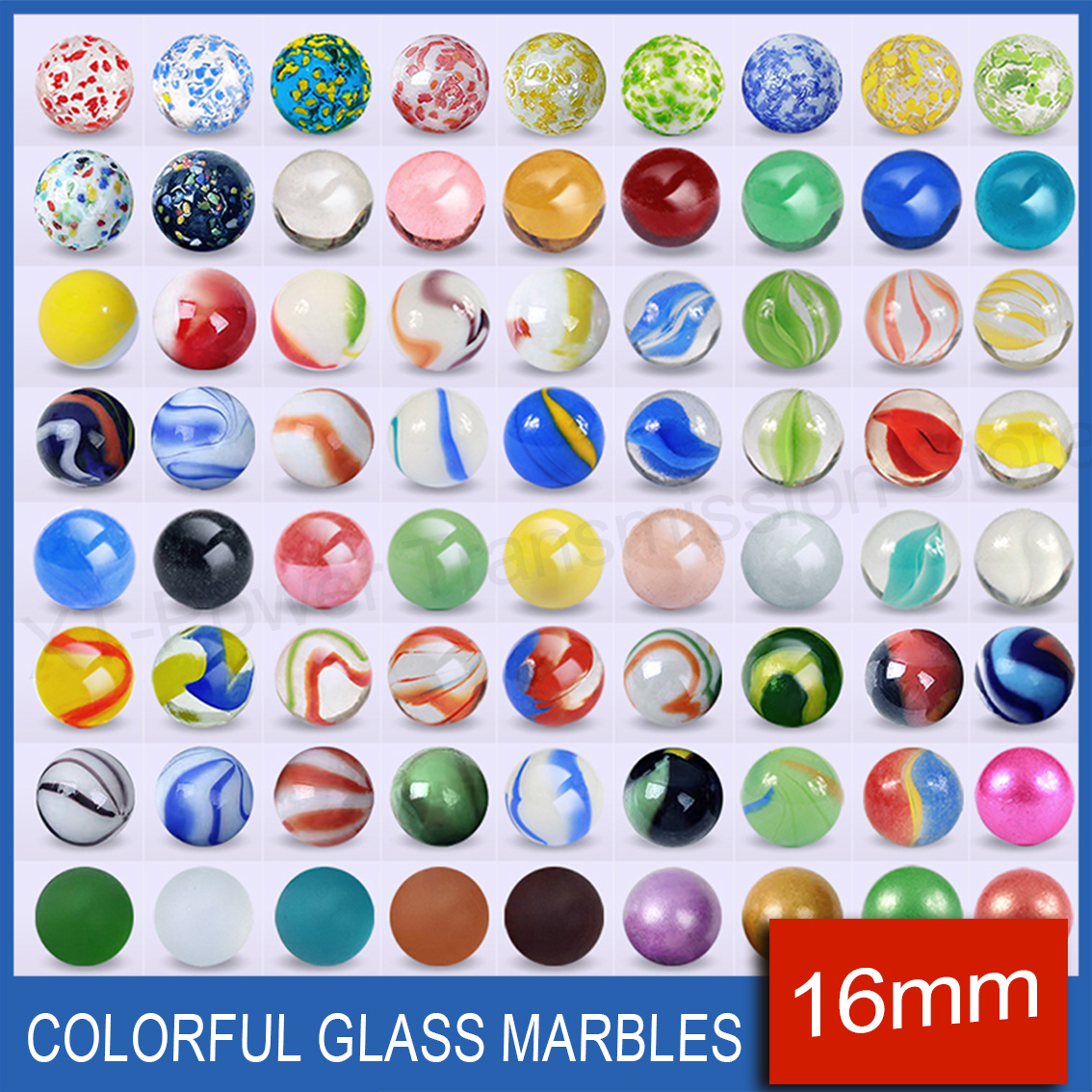 5-90PCS 16mm Colorful Glass Ma - Aquarium Fish Ball review and price