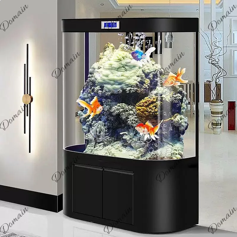 ZL Large Fish Tank Living Room - Aquarium Fish Low Maintenance review and price