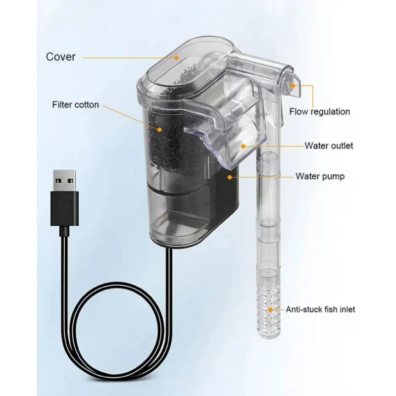Mini External Waterfall Fish T - Aquarium Fish Images review and price