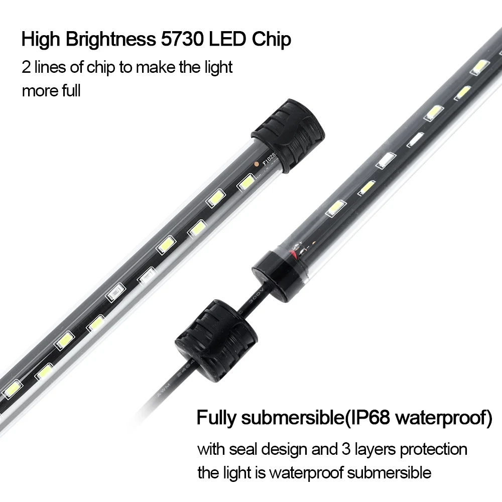 58CM  Aquarium Light LED Plant - Aquarium Fish Lamp review and price