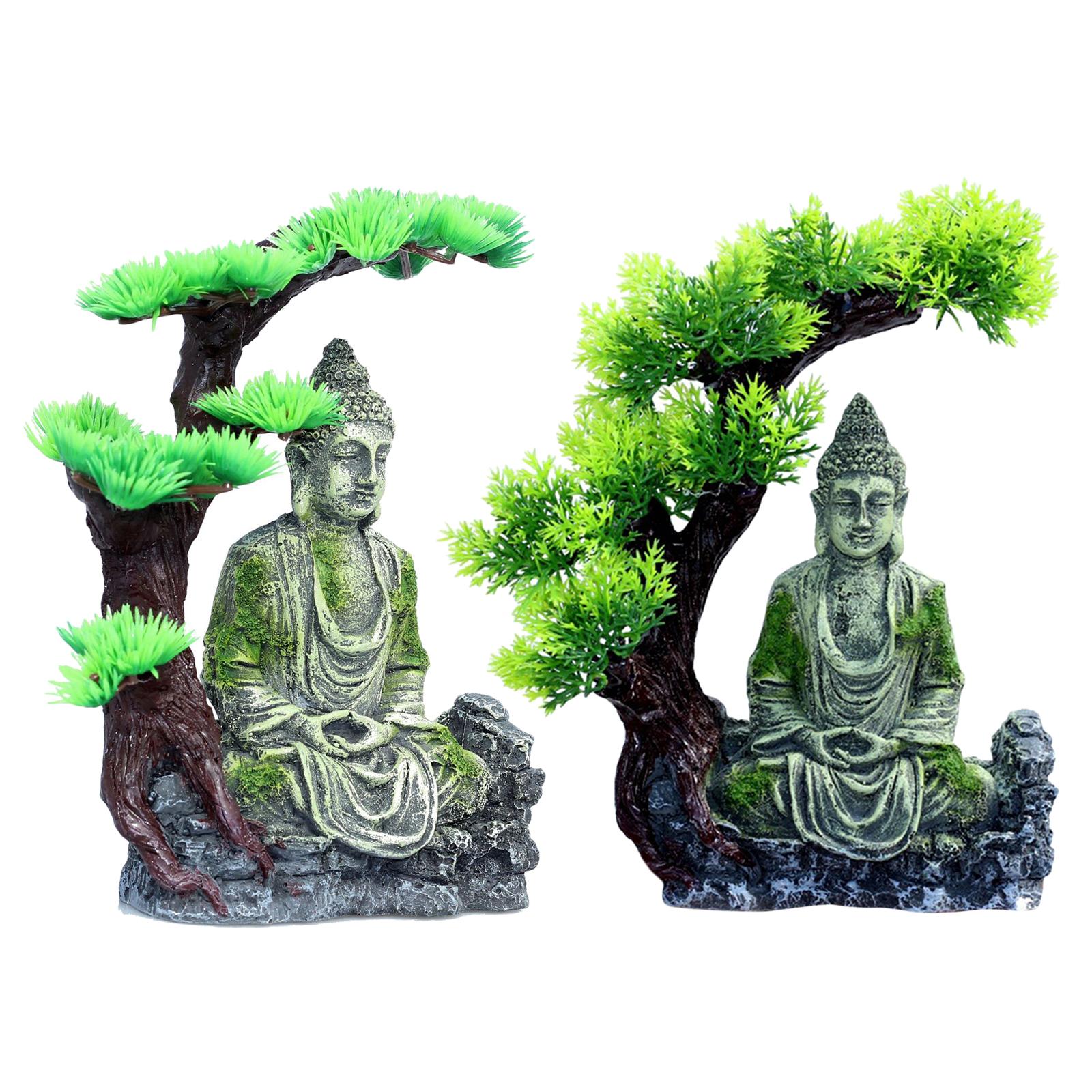 Buddha Statue Aquarium Decorat - Aquarium Fish Cave review and price