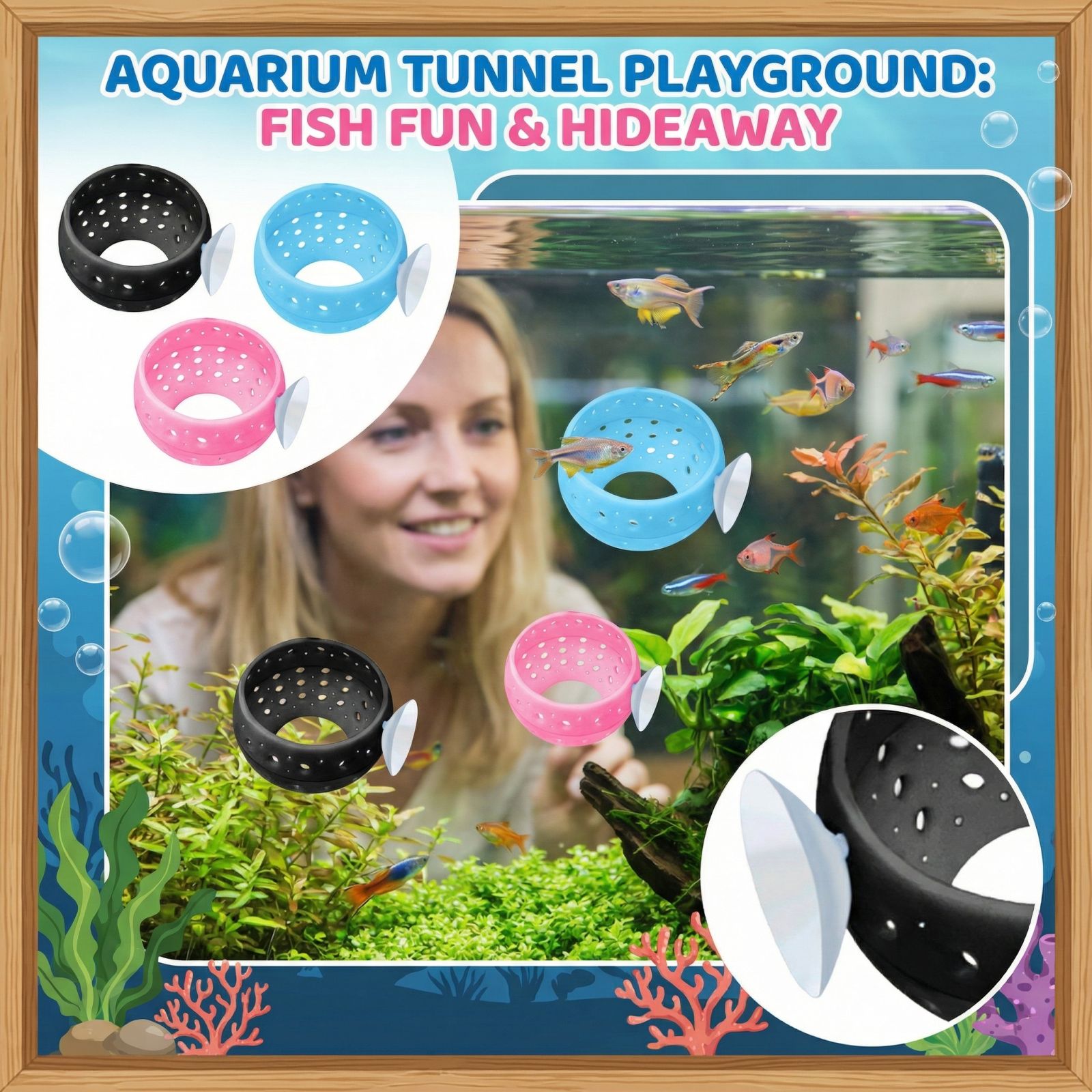 Betta Bulb Hide Tunnel Aquariu - Aquarium Fish Cave review and price