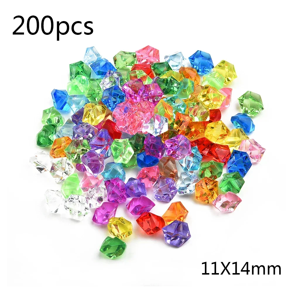 200pcs Acrylic Gem Stone Color - Aquarium Fish Store review and price