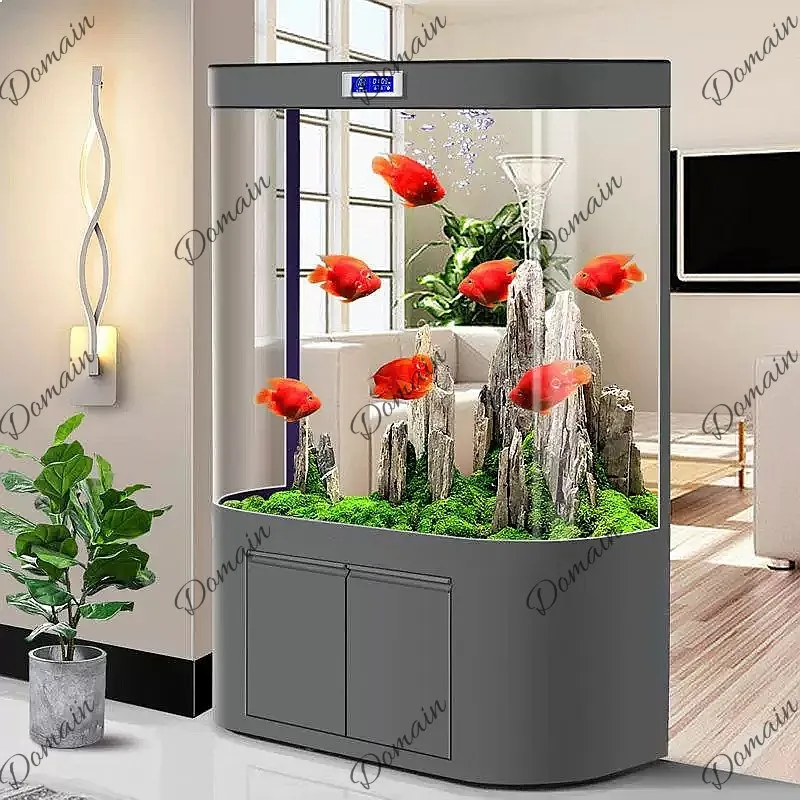 B80 Large Fish Tank Living Roo - Aquarium Fish Low Maintenance review and price