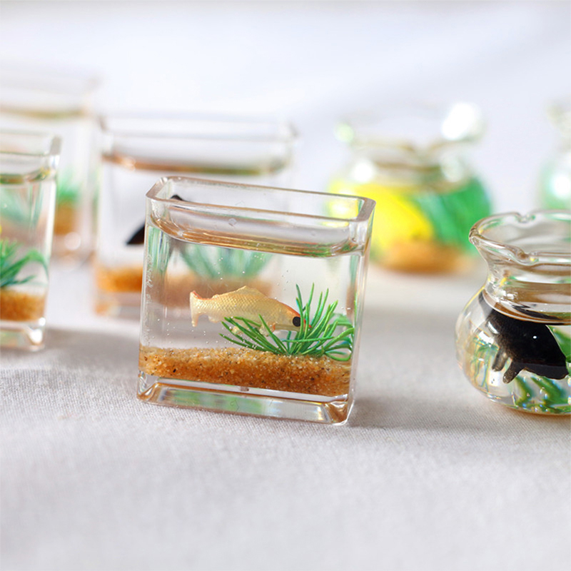 Home Ornament Doll House Decor - Aquarium Fish Cave review and price